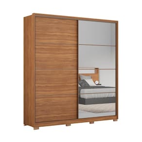 Guarda-Roupas Casal 2 Portas de Correr Flex 3 Gavetas e Espelhos Multimóveis CR35199