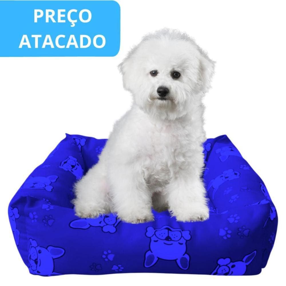 Cama Caminha SuperLuxo Top King Confort para Cães e Gatos G MACHO