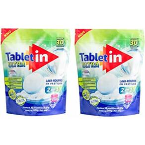 Tabletin Ultra Lava-Roupas em Pastilhas 2x1-2 Unidades