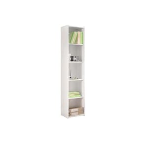 Estante De Escritório Esm206 C/ 4 Prateleiras Branco - Movelbento