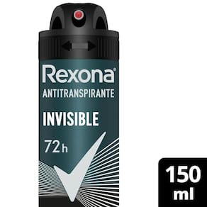 Desodorante Antitranspirante Rexona Men Invisível 72 horas 150ml