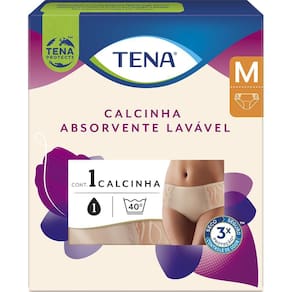 Calcinha Absorvente Para Incontinência Urinária Tena Nude M