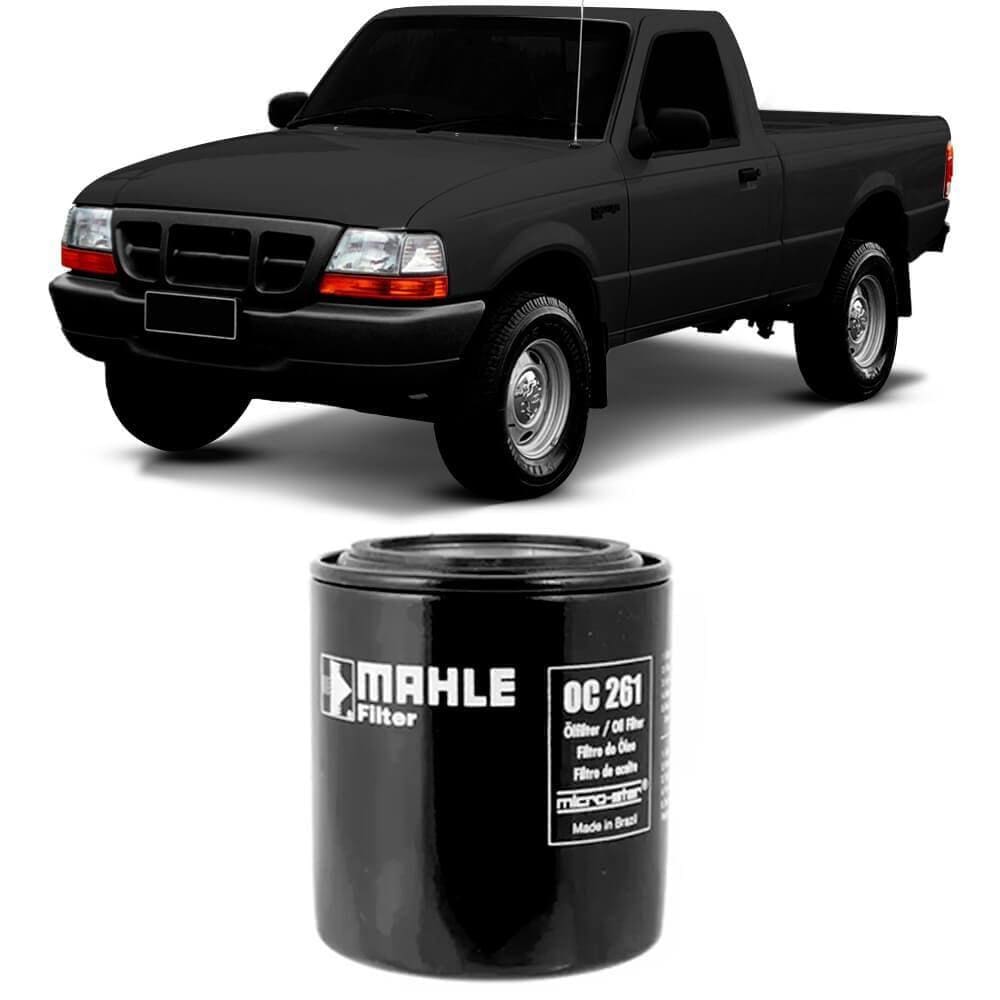 Filtro Óleo Ford Ranger 2.5 2.8 98 A 2006 Metal Leve