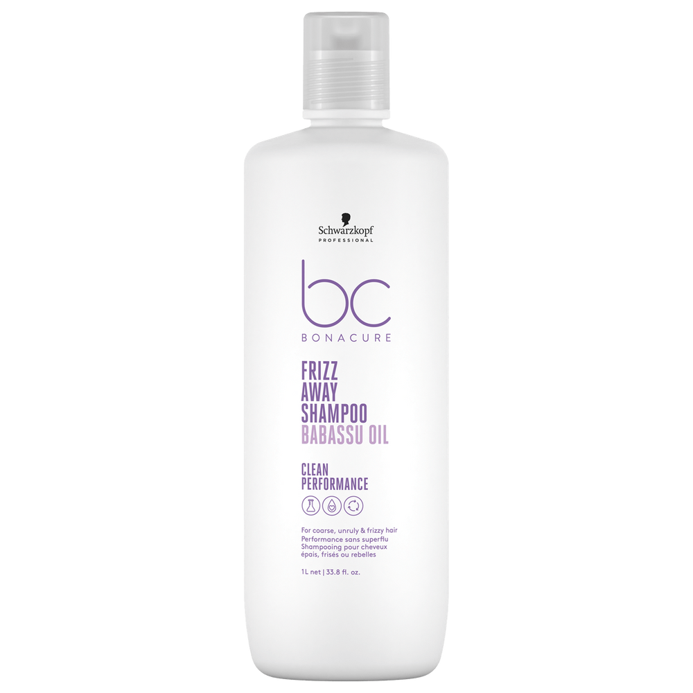 Schwarzkopf Professional BC Bonacure Clean Performance Frizz Away - Shampoo 1L