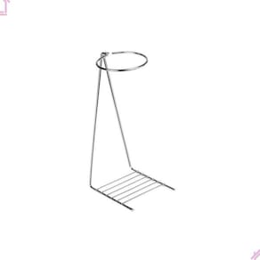 Suporte para Coador de Café Pequeno 10 cm - Aço Cromado