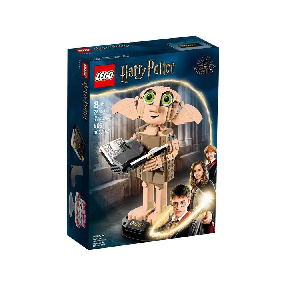 Lego Harry Potter Dobby, O Elfo Doméstico 403 Peças - 76421