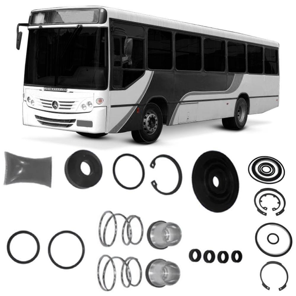 Reparo Válvula Pedal Mercedes OF1417 1620 1721 1938 Wabco