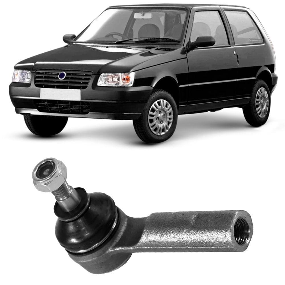 Terminal Direção Dianteiro Uno Fiorino Grand Siena Tempra