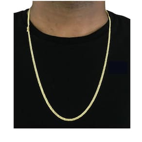 Cordão 3mm Grumert Dupla De Moeda Antiga Camadas Grossas