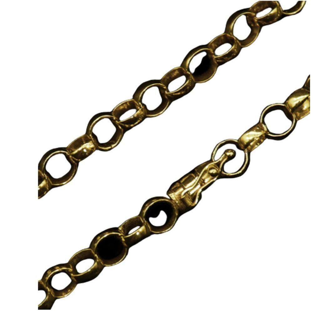 Cordão Corrente Elo Português 8mm Não Descasca