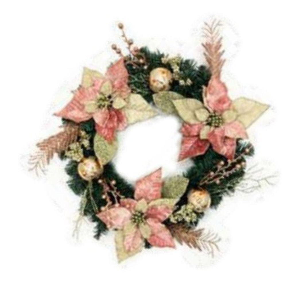 Guirlanda de Natal Rose 55 cm Yangzi