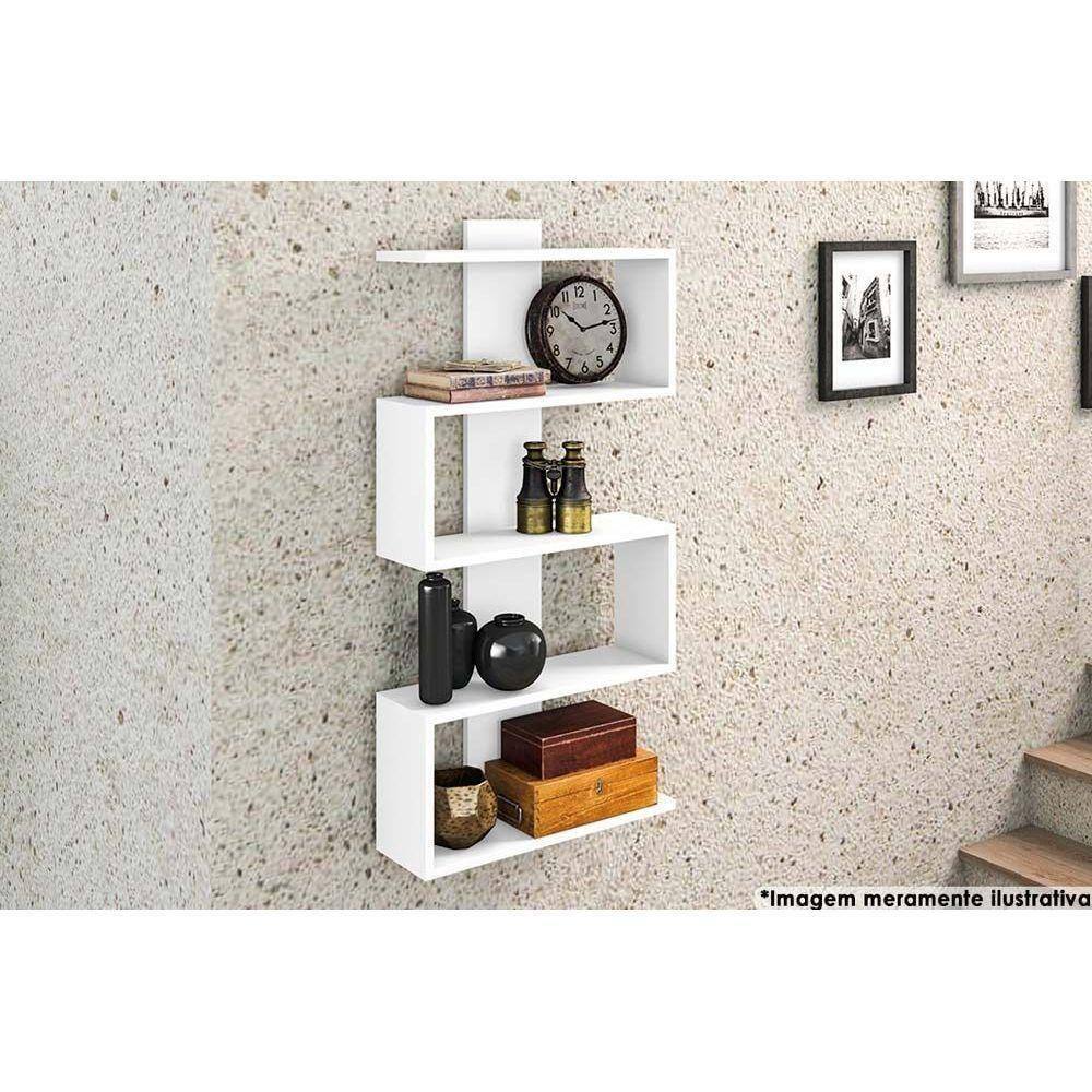 Prateleira De Quarto Am 3087 Branco - Movelbento