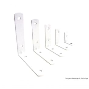 Cantoneira P/moveis Overtime Branco 2" C/20pcs
