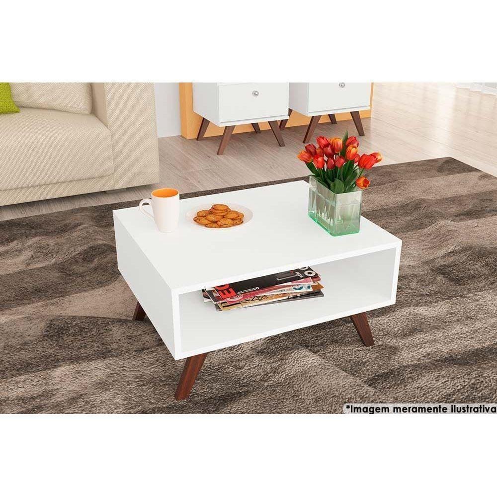 Mesa Centro Sala Rt3020 Branco - Movelbento