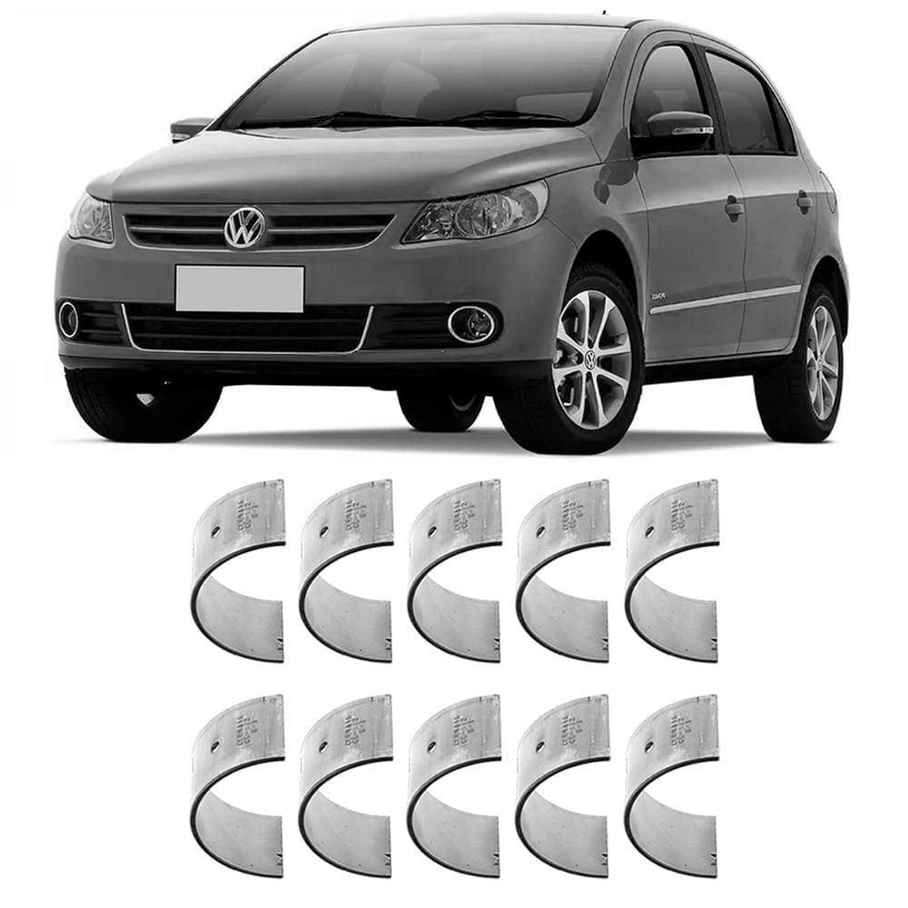 Bronzina Casquilho Mancal 0.25 Gol G4 G5 G6 G7 2008 a 2021 Metal Leve BC652