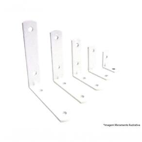 Cantoneira P/moveis Overtime Branco 3" C/20pcs