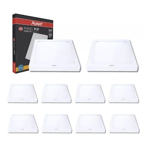 Painel Led Avant Quadrado Sobrepor 30W 3000k Bivolt 10 Un