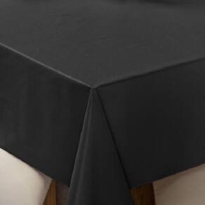 Toalha de Mesa Térmica 8 Lugares 1,40m x 2,50m Preto