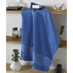Toalha de Banho Bordar Dohler Bella Azul 70x140cm