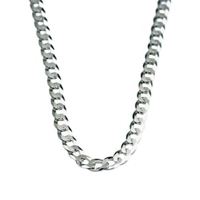 Corrente Elo Grumet 4mm Prata 925 - 70cm