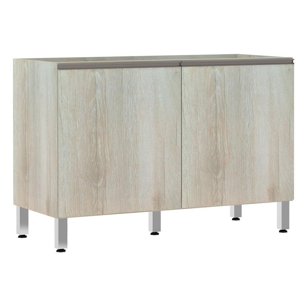 Balcão De Pia Sem Tamp 120cm Luci Legno Crema