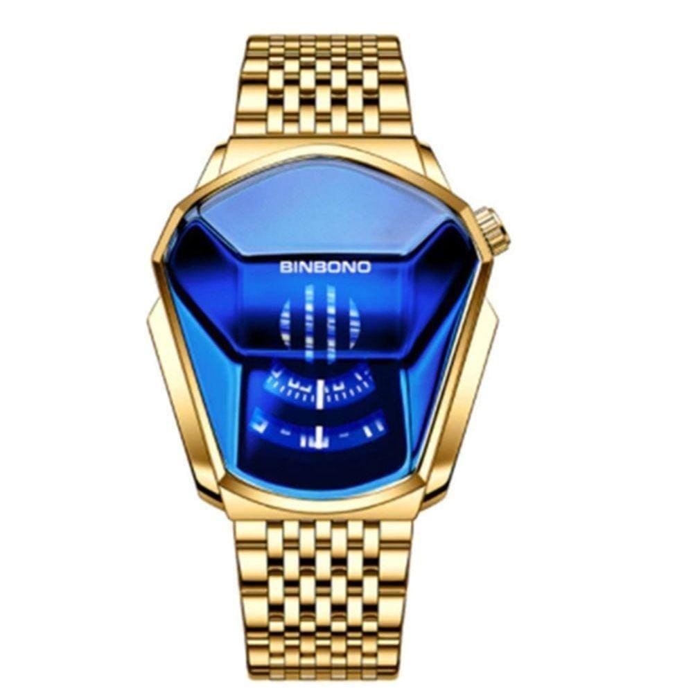 Relogio De Luxo Exclusivo Dourado