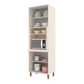 Paneleiro Torre Quente 1 Forno Connect Henn Off White