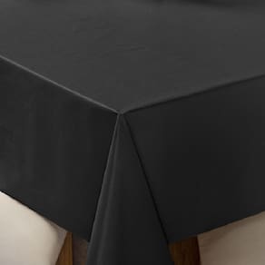 Toalha de Mesa Térmica Impermeável 4 Lugares 1,40 m Preto