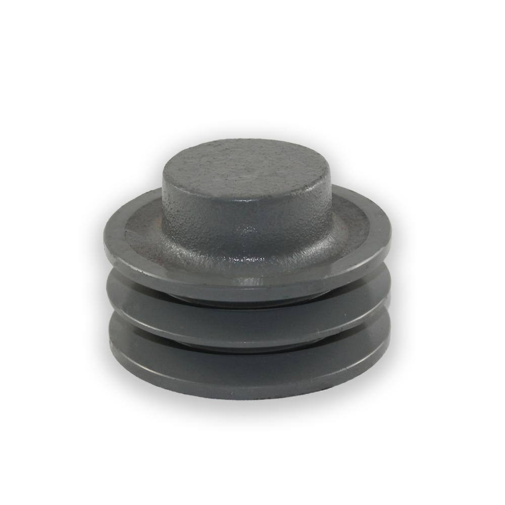 Polia de Ferro Fundido 120mm 2 Canais Perfil B