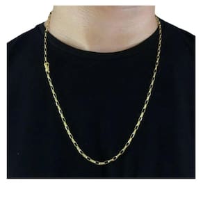 Cordão 3mm Boleada De Moeda Antiga Banhados Oro 18k Corrente