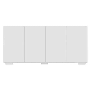 Aparador Buffet Multimóveis Veneza 4 Portas Branco