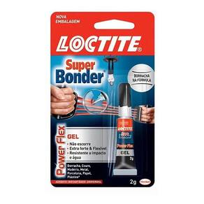 Super Bonder Power Flex - Resistente - Transparente - 20g