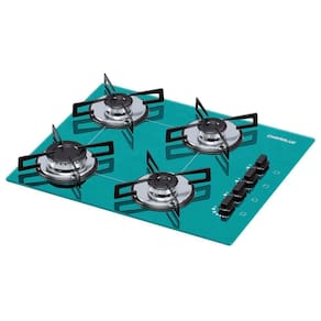 Cooktop 4 Bocas Ultra Chama Chamalux Verde