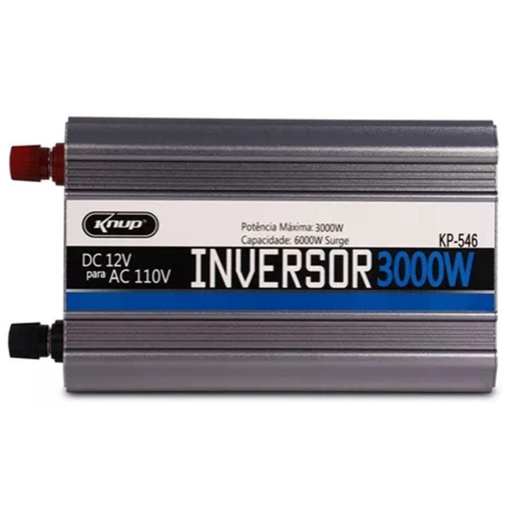 Conversor De Energia Inversor 12v Pra 110v 3000w Pra Veiculo