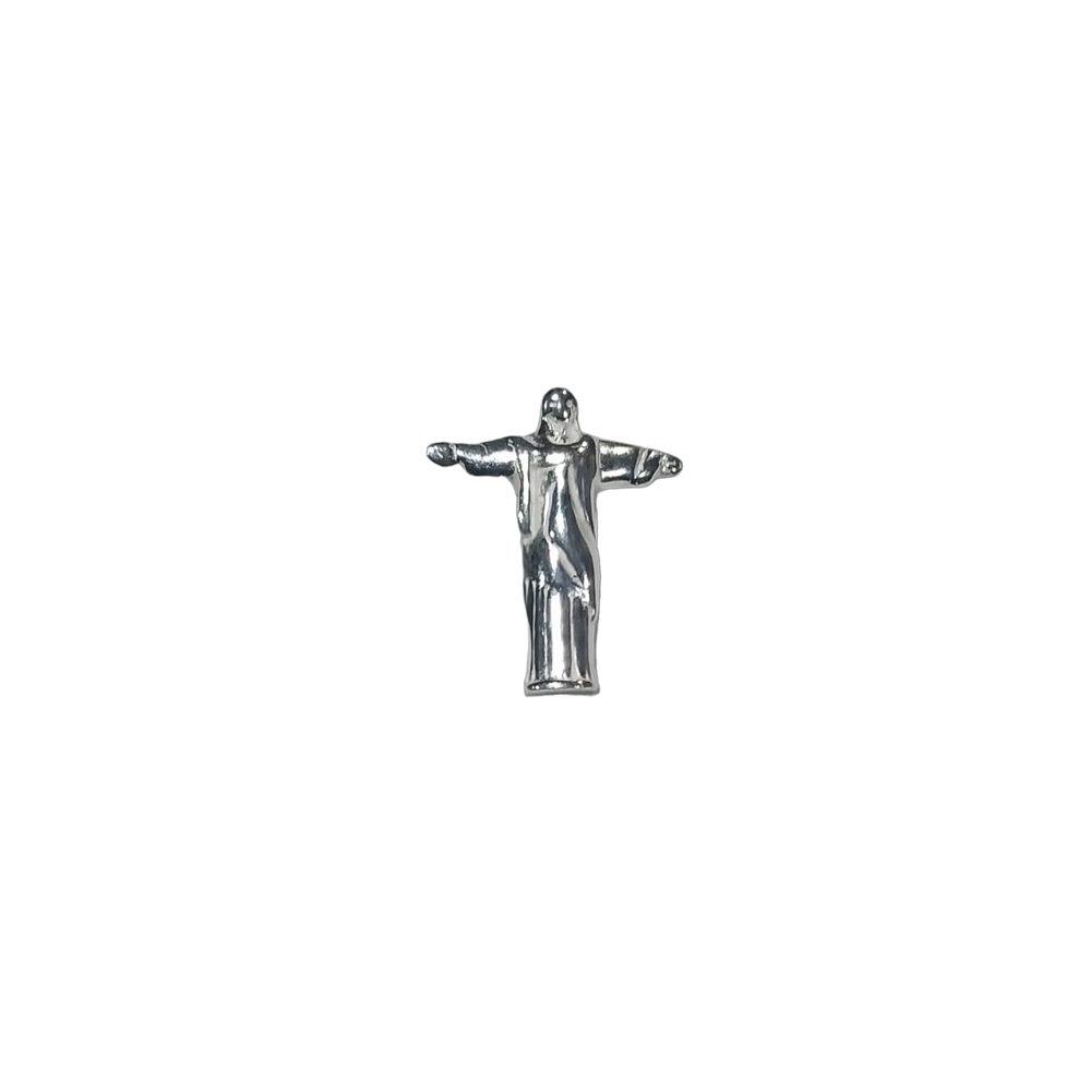 Pingente Cristo Redentor de Prata 925