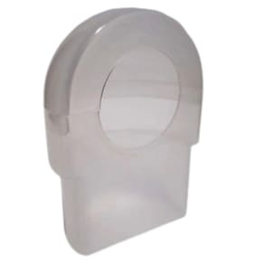 12 x Comedouro Meia Lua - Animalplast - 60ml - Inquebrável