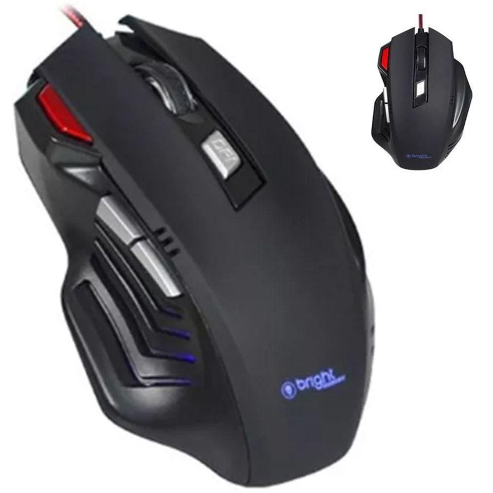 Mouse Gamer Pro Realiza Movimentos Rapidos E Precisos Bom