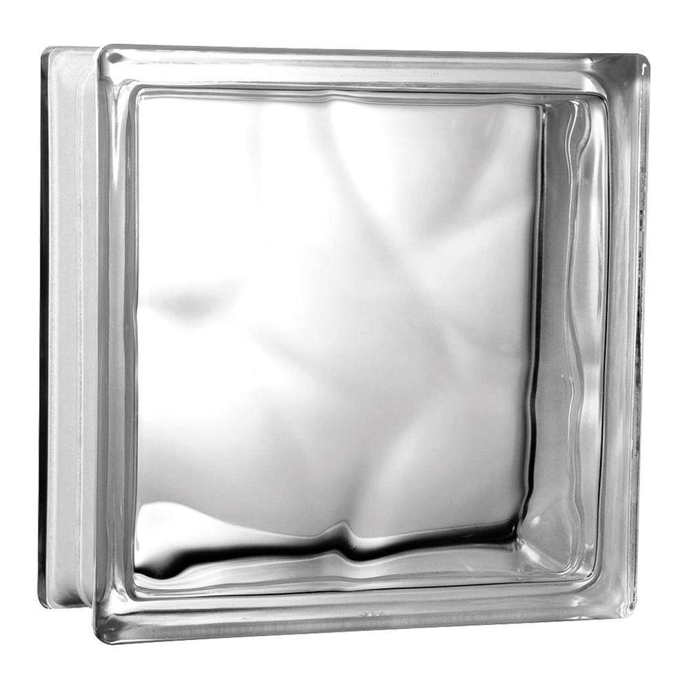 Kit 10 Tijolos Bloco Vidro Transparente Op 19x19x8 Tradestar