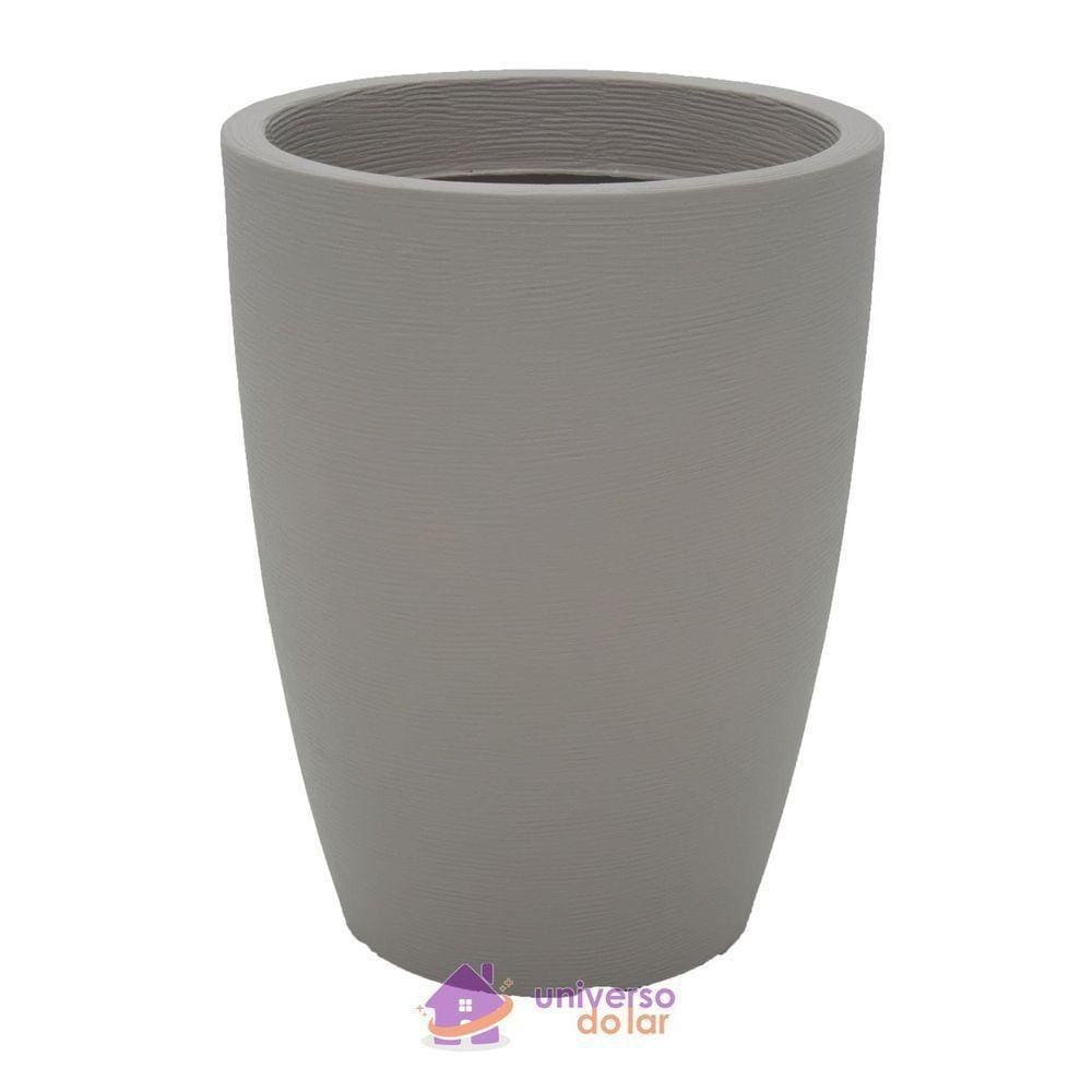 Vaso Thai Tramontina Basic Em Polietileno Concreto 58 Cm Tramontina