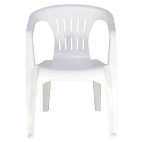 Cadeira Tramontina Atalaia Basic Com Braços Em Polipropileno Branco Tramontina