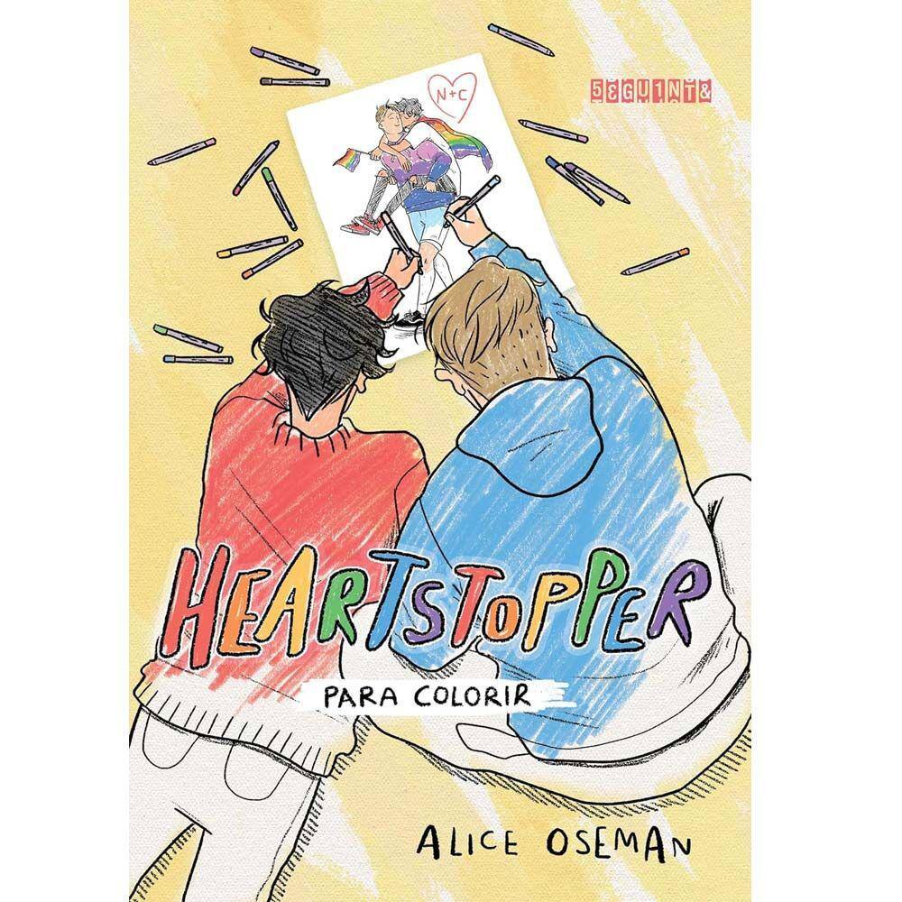 Heartstopper Para Colorir