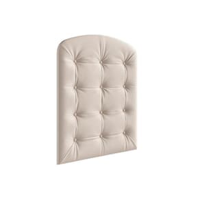 Multiuso De Quarto Bebê Kit Capitonê Courano P- Berço Elô Bege - Peroba