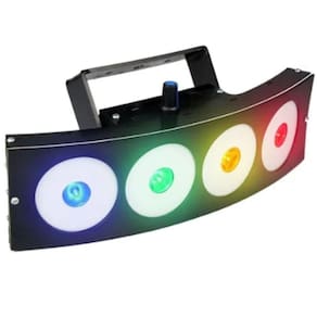 Jogo De Luz Para Festa Deltrônica Com 4 Canhões Led Pratico