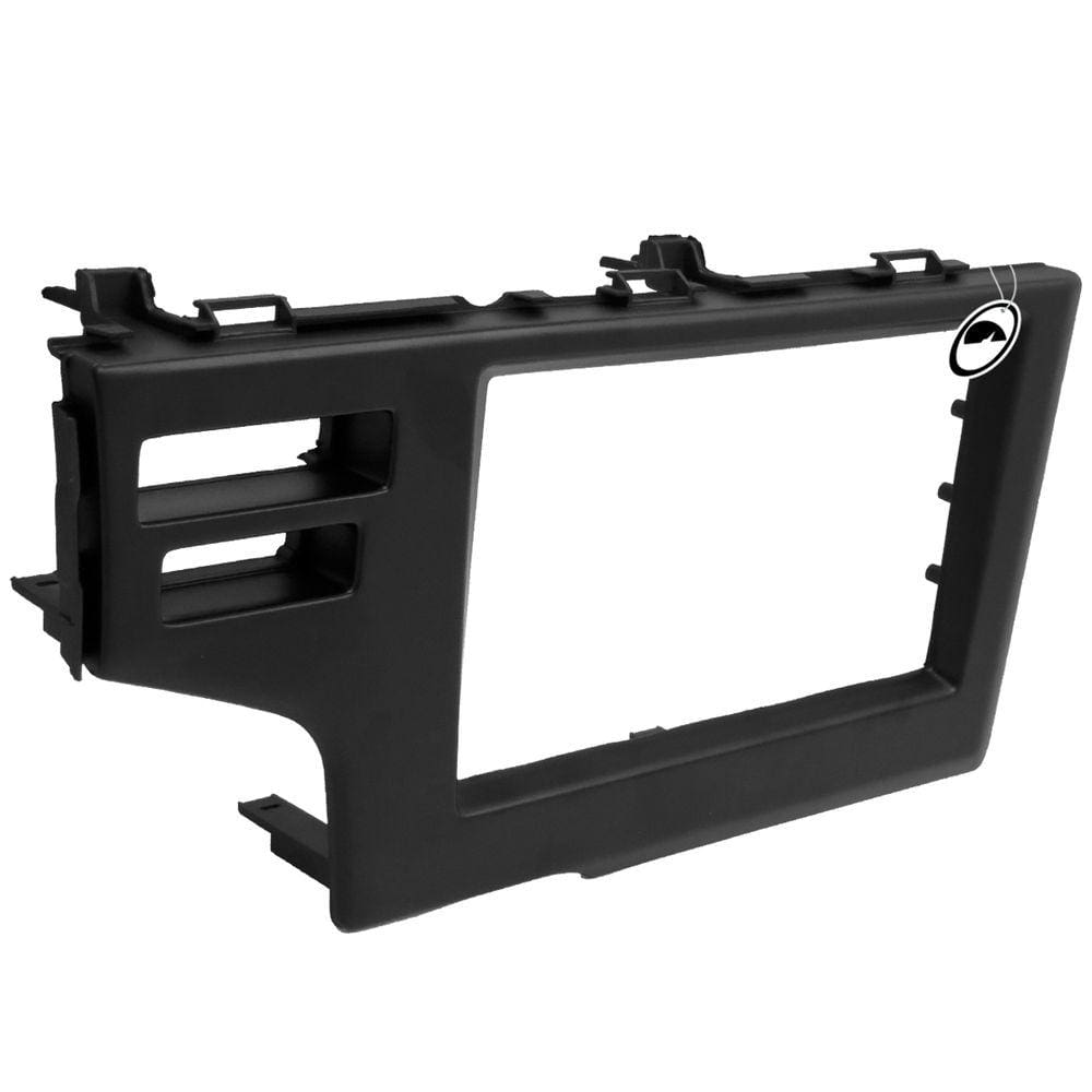 Moldura Painel 2 Din 7`` Polegadas Fit e WR-V 2015 em Diante Preto
