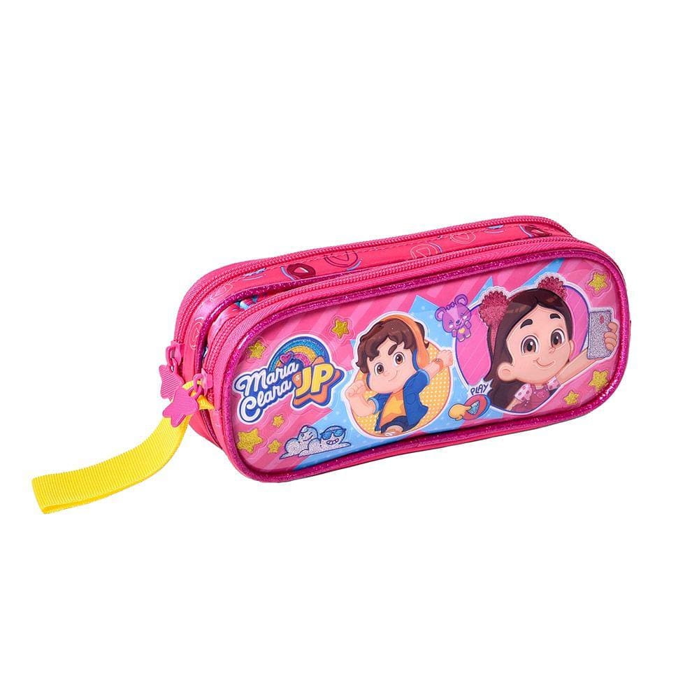 Estojo Duplo Infantil Clio Style Up Maria Clara e JP