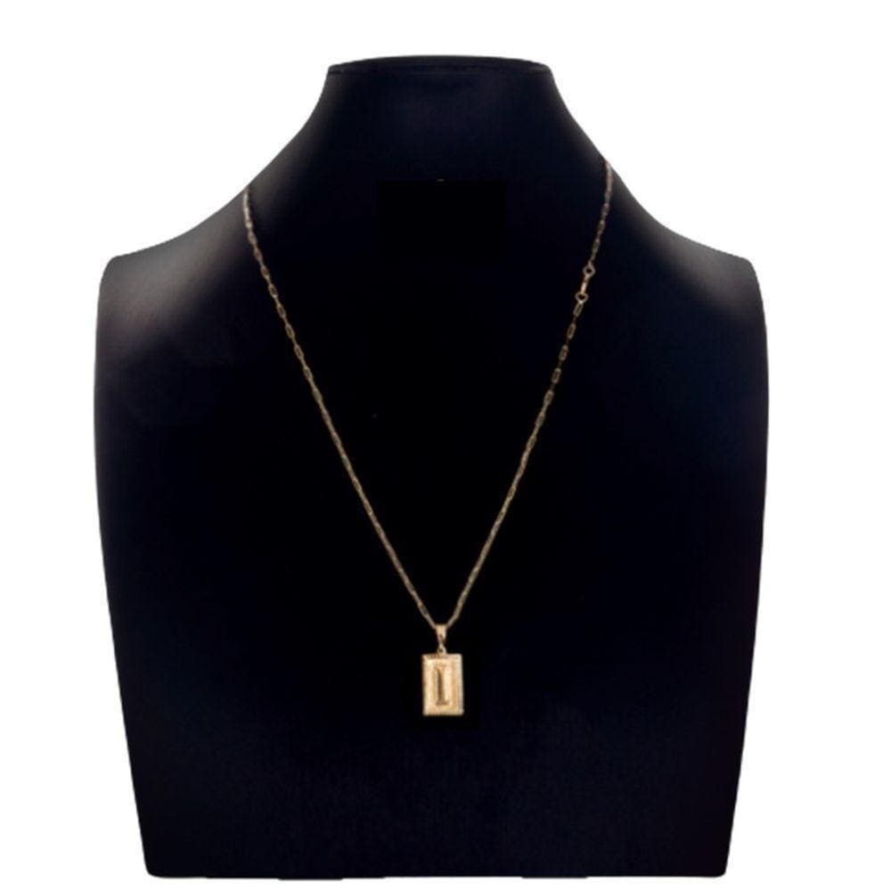 Colar Carti Fecho Lagosta Pingente Inicial I