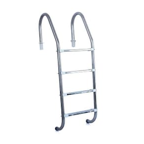 Escada Inox para Piscina 4 Degraus EVALD