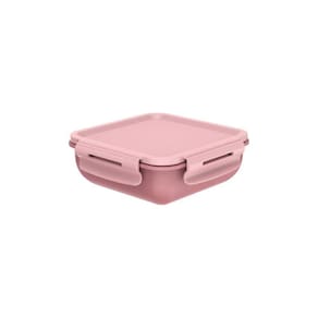 Mini Marmita Hermética Quadrada C/ Divisória e Tampa 14cm OU