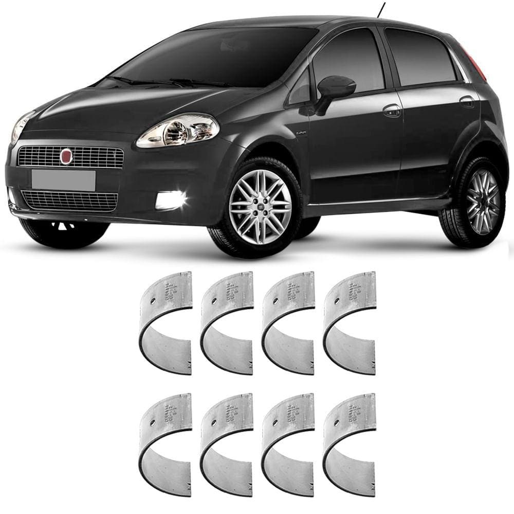 Bronzina Casquilho Biela 0.50 Punto Grand Siena Uno 2010 a 2017 Metal Leve SBB345