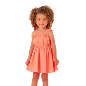 Vestido Handmade Laranja Verão Mon Sucre 112